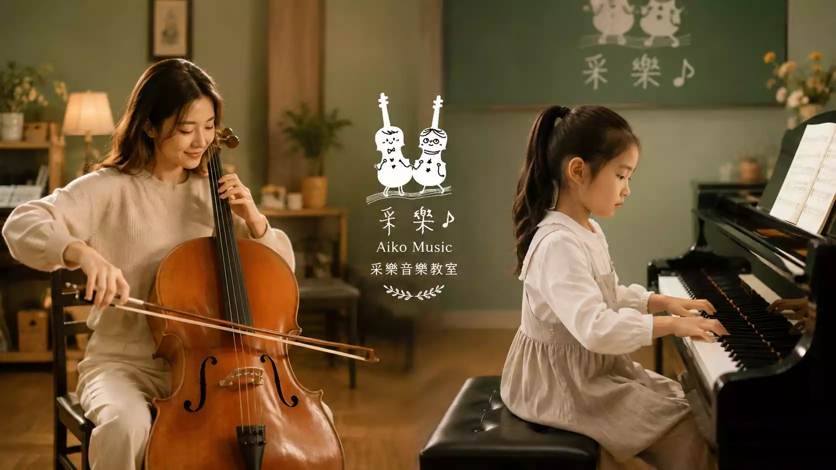 學童與成人音樂教學